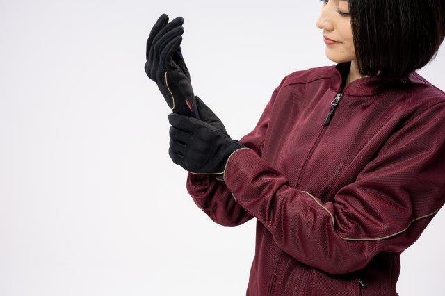 取寄 プロテクションメッシュグローブ ブラック Lサイズ RSG365 ロッソスタイルラボ