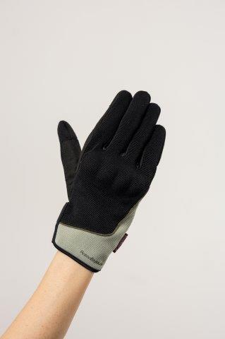 プロテクションメッシュグローブ ブラック/ミント Lサイズ RSG365 ロッソスタイルラボ