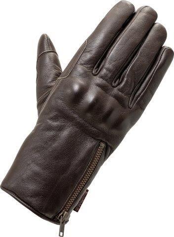 プロテクトレザーウィンターグローブ ブラウン Lサイズ RSG369 ロッソスタイルラボ