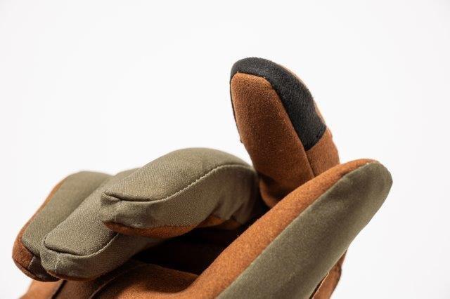 ミリタリーウィンターグローブ カーキ/ブラック XSサイズ RSG371 ロッソスタイルラボ