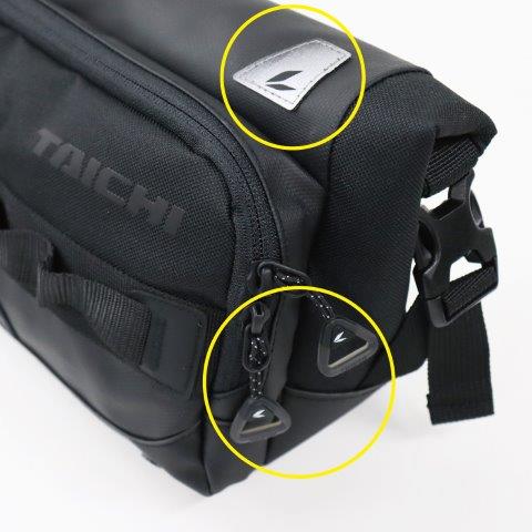 WP ヒップバッグ ブラック/レッド 5L RSB279 アールエスタイチ