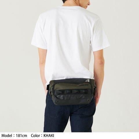 WP ヒップバッグ チャコール 5L RSB279 アールエスタイチ