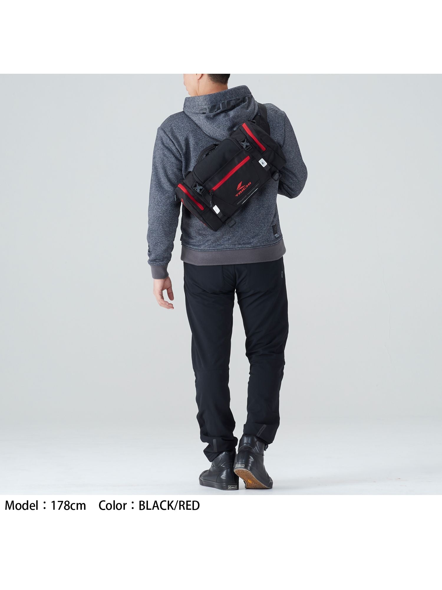 取寄 ヒップバッグ(L) チャコール 10L RSB291 アールエスタイチ