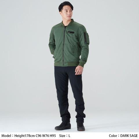 取寄 エアー フライト ジャケット ダークセージ WM(レディースM)サイズ RSJ351 アールエスタイチ