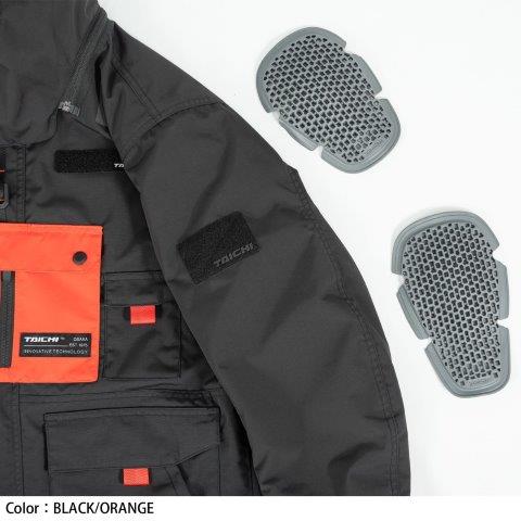 モンスター オールシーズンパーカ ブラック/オレンジ Mサイズ RSJ726 アールエスタイチ