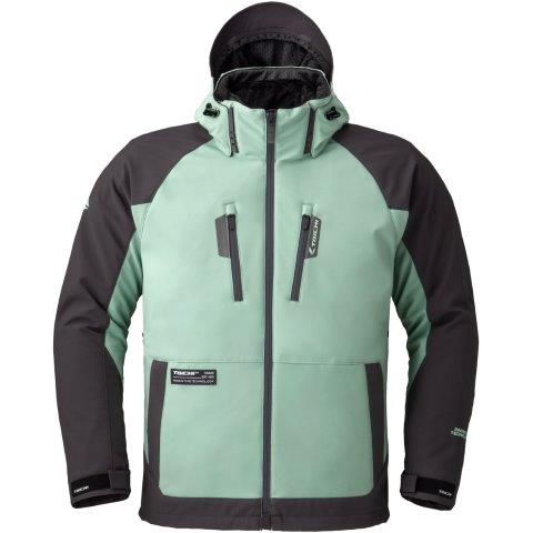 ソフトシェル オールシーズンパーカ オパールグリーン Mサイズ RSJ730 アールエスタイチ