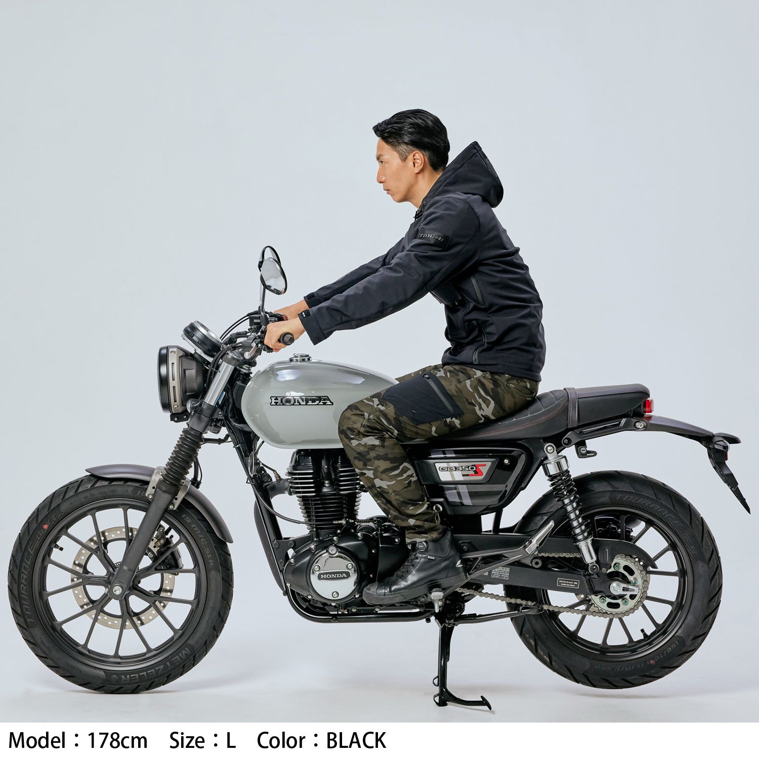 ソフトシェル フーディ ダークカーキ Mサイズ RSJ732 アールエスタイチ