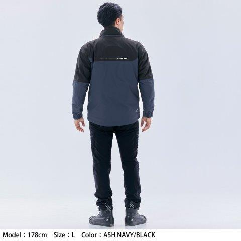 モトレック オールシーズンパーカ チャコール/ブラック WMサイズ RSJ733 アールエスタイチ