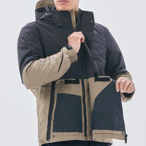 モトレック オールシーズンパーカ チノ/ブラック Lサイズ RSJ733 アールエスタイチ