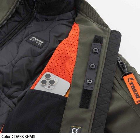 ソフトシェル フライト ジャケット イーグルグレー WLサイズ RSJ734 アールエスタイチ