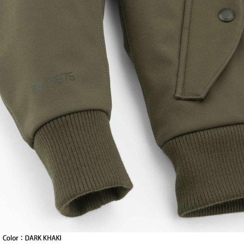 ソフトシェル フライト ジャケット イーグルグレー WLサイズ RSJ734 アールエスタイチ