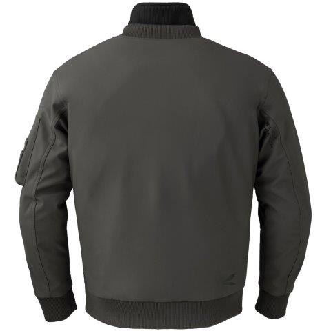 ソフトシェル フライト ジャケット ガンメタル WLサイズ RSJ734 アールエスタイチ