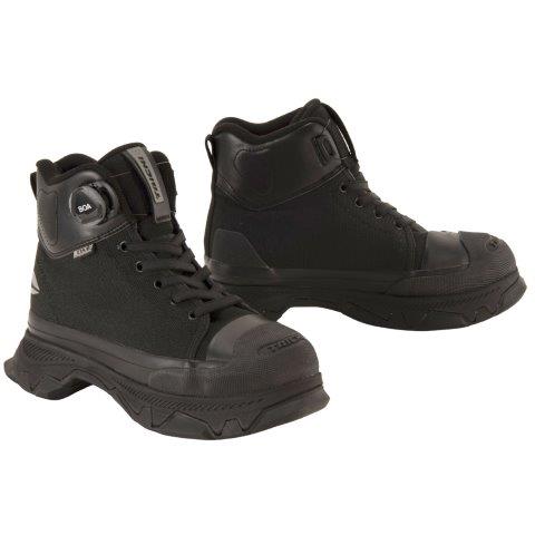 DRYMASTER-FIT フープアップシューズ ブラック 25.5cm RSS017 アールエスタイチ