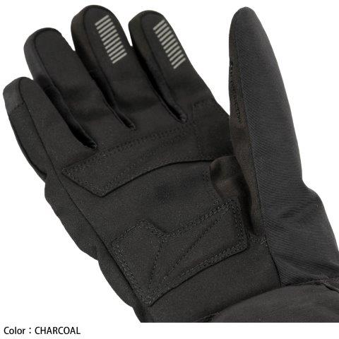 取寄 e-HEAT グローブ ブラック/レッド WL(レディースL)サイズ RST665 アールエスタイチ