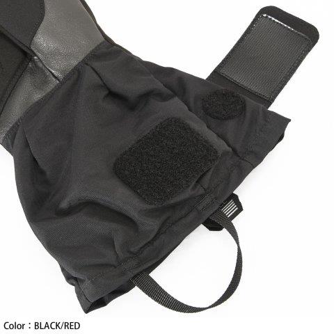 取寄 e-HEAT アームド グローブ ブラック/レッド Sサイズ RST667 アールエスタイチ