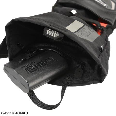 e-HEAT アームド グローブ ブラック Sサイズ RST667 アールエスタイチ