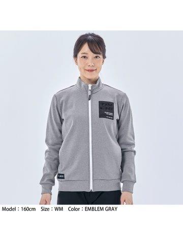 取寄 ウォームライド ジップシャツ エンブレムグレー WMサイズ RSU641 アールエスタイチ