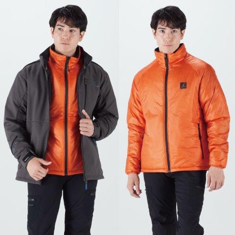 取寄 インシュレーション インナージャケット オレンジ Mサイズ RSU647 アールエスタイチ