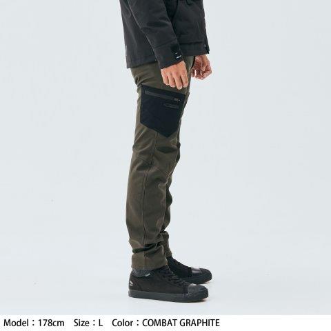 取寄 ウインドストップ ソフトシェル パンツ ブラック Sサイズ RSY555 アールエスタイチ