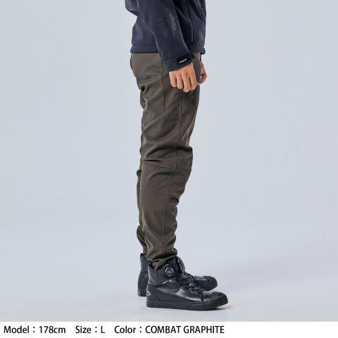 取寄 ウインドストップ ソフトシェル ジョガーパンツ ガンメタル BMサイズ RSY556 アールエスタイチ