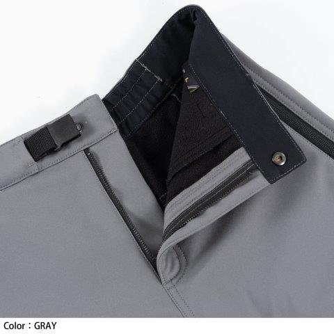 取寄 ウインドストップ ソフトシェル ジョガーパンツ コンバットグラファイト BLサイズ RSY556 アールエスタイチ