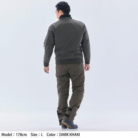 WP スマート オーバーパンツ ダークカーキ Lサイズ RSY557 アールエスタイチ