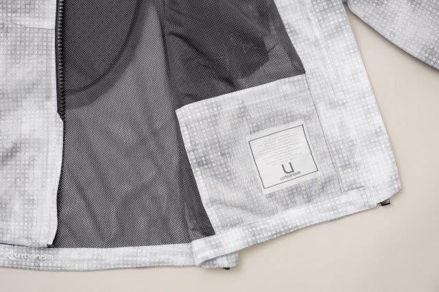 取寄 フードメッシュジャケット ライトグレー Lサイズ UNJ138 アーバニズム