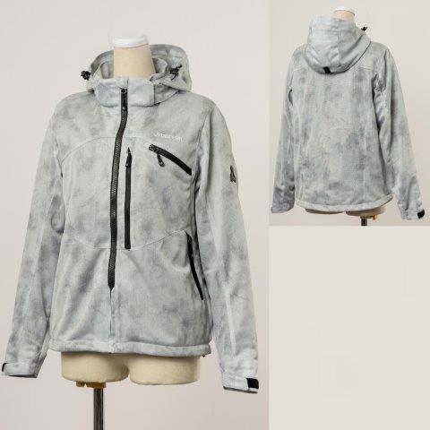 取寄 フードメッシュジャケット 【WOMEN】 ライトグレー WMサイズ UNJ138W アーバニズム