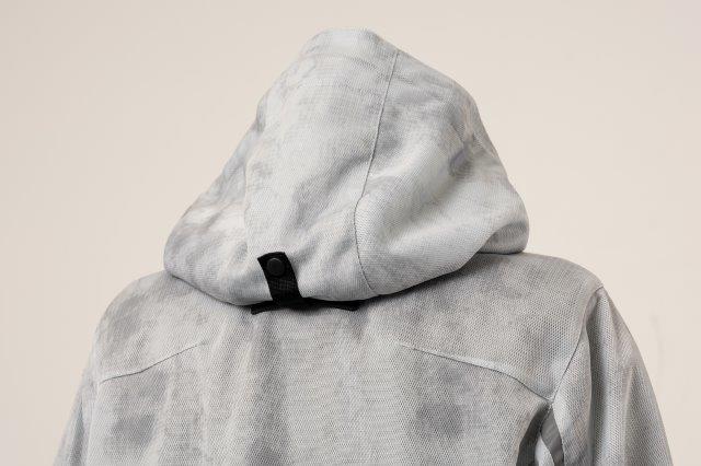 取寄 フードメッシュジャケット 【WOMEN】 アイスカモ/ラインブラック WSサイズ UNJ138W アーバニズム