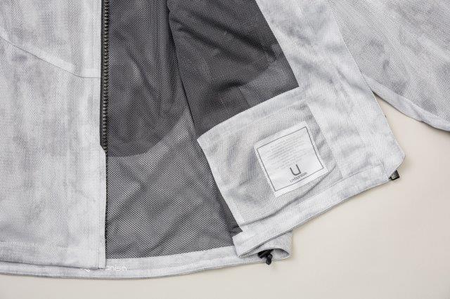 取寄 フードメッシュジャケット 【WOMEN】 アイスカモ/ラインブラック WSサイズ UNJ138W アーバニズム