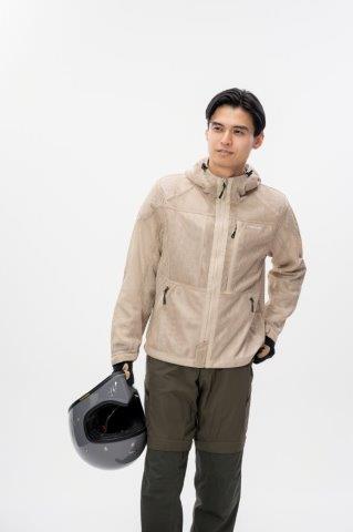 取寄 COOLクールメッシュジャケット アイボリー Lサイズ UNJ139 アーバニズム