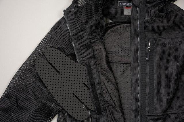 COOLクールメッシュジャケット【WOMEN】 ブラック WSサイズ UNJ139W アーバニズム