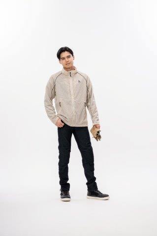 COOLメッシュカラーブルゾン チョークホワイト Lサイズ UNJ140 アーバニズム