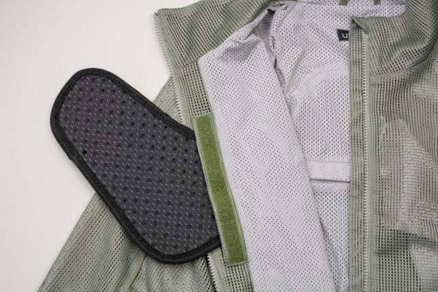 取寄 COOLメッシュカラーブルゾン スモークグリーン Lサイズ UNJ140 アーバニズム