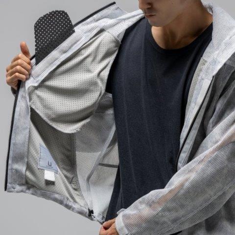 取寄 COOLクールメッシュジャケット ブラック Lサイズ UNJ146 アーバニズム