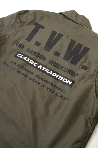 コーチジャケット ネイビー 3XLサイズ SVS2505S バンソン トゥルーパーS