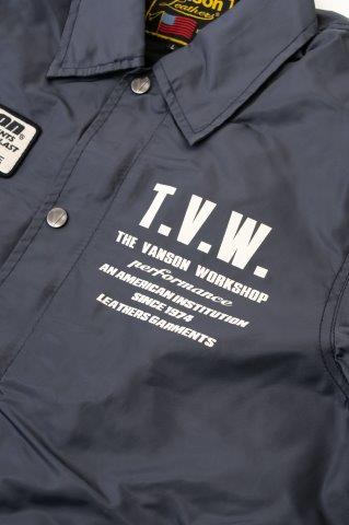 取寄 コーチジャケット ネイビー Mサイズ SVS2505S バンソン トゥルーパーS