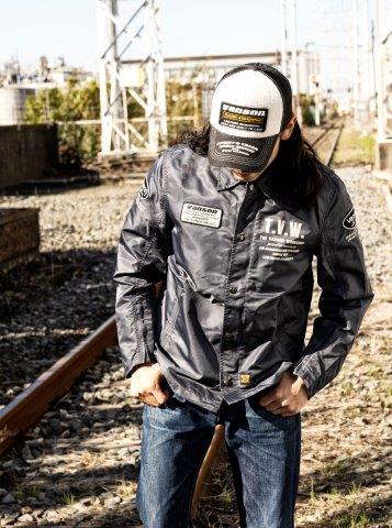 取寄 コーチジャケット ブラック XLサイズ SVS2505S バンソン トゥルーパーS