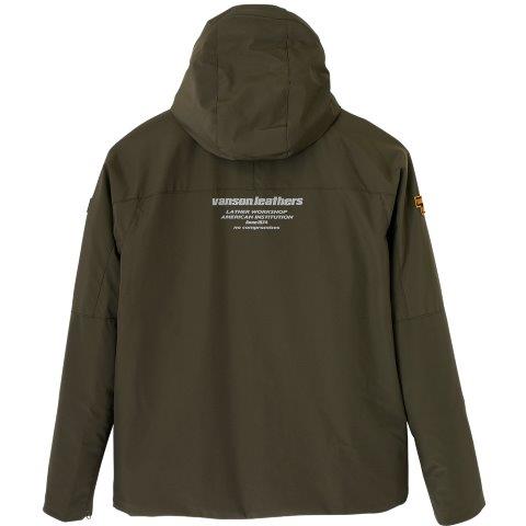 フーディジャケット カーキ XLサイズ SVS2506W バンソン