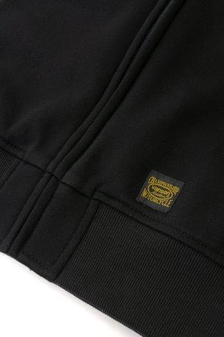 スウェットジャケット グレー/ブラック 2XLサイズ SVS2507W バンソン