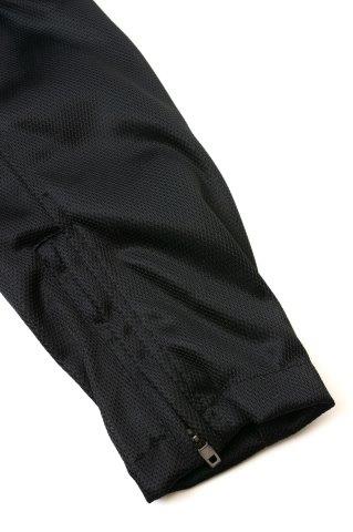 メッシュコーチジャケット ブラック/ガンメタリック XLサイズ TVS2503S バンソン トゥルーパー