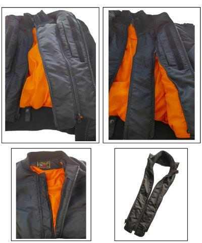 アワードジャケット ブラック/ブラック 3XLサイズ VS24107W バンソン