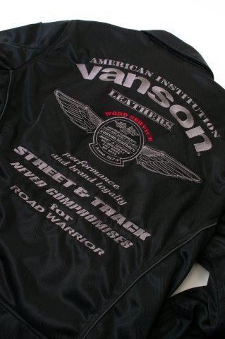 取寄 メッシュスウィングトップジャケット ネイビー/ホワイト 2XLサイズ VS25103S バンソン