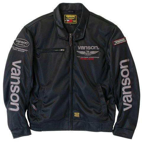 メッシュスウィングトップジャケット ブラック/ガンメタリック 3XLサイズ VS25103S バンソン