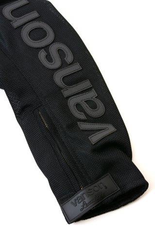 メッシュライダースジャケット ブラック/ブラック 2XLサイズ VS25105S バンソン