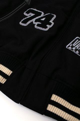 アワードジャケット ブラック/シルバー 3XLサイズ VS25107W バンソン