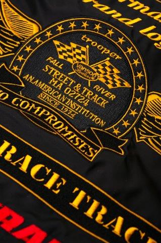 取寄 MA-1ジャケット グレー/アイボリー 3XLサイズ VS25108W バンソン