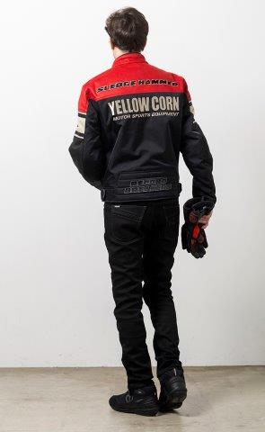 取寄 ウィンタージャケット レッド/ブラック LLサイズ BB-4304 イエローコーン