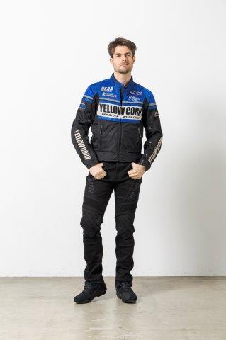 メッシュジャケット ブラック/ガンメタ Mサイズ BB-5104 イエローコーン