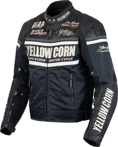 ウィンタージャケット ブラック/アイボリー 3Lサイズ BB-5304 イエローコーン